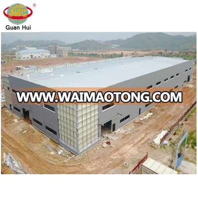 High rise prefab lightweight strong steel warehouse