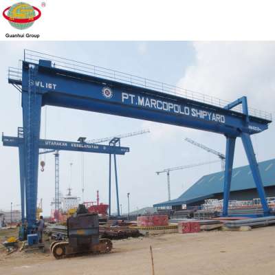 Hot sell China gantry crane for Indonesia shipyard