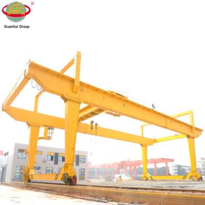 heavy duty electric double girder gantry crane 150 ton