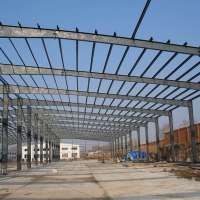 Low cost environmental prefabricated factory workshop steel building